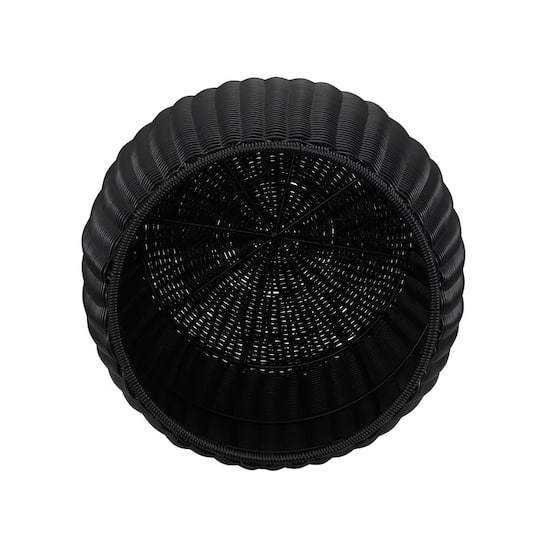 Household Essentials 18" Woven Storage End Table